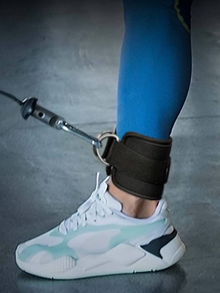 Fitness ankle buckle dragon door frame buckle parts practice legs practice hip thighs, wrist tie men's and women's tension rope accessories