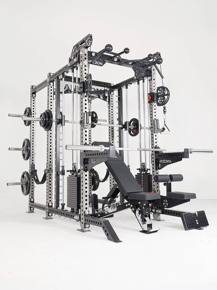 REP frame -type squatting frame Longmen frame fitness equipment Furnishing Smith Smith Squat Shelves Multifunctional Equipment