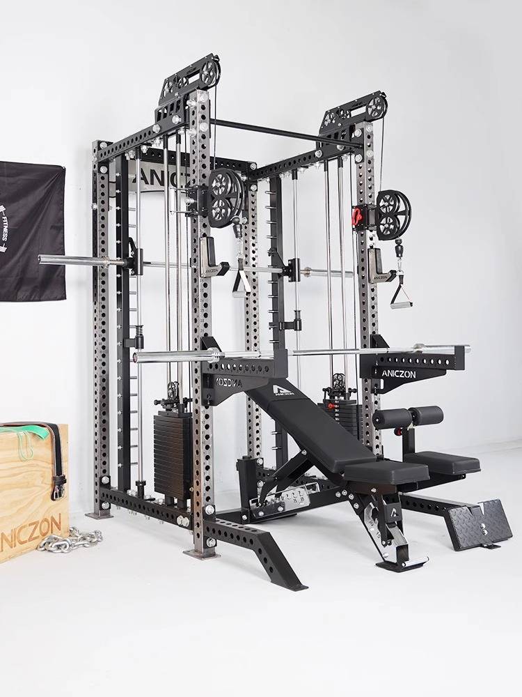 REP frame -type squatting frame Longmen frame fitness equipment Furnishing Smith Smith Squat Shelves Multifunctional Equipment