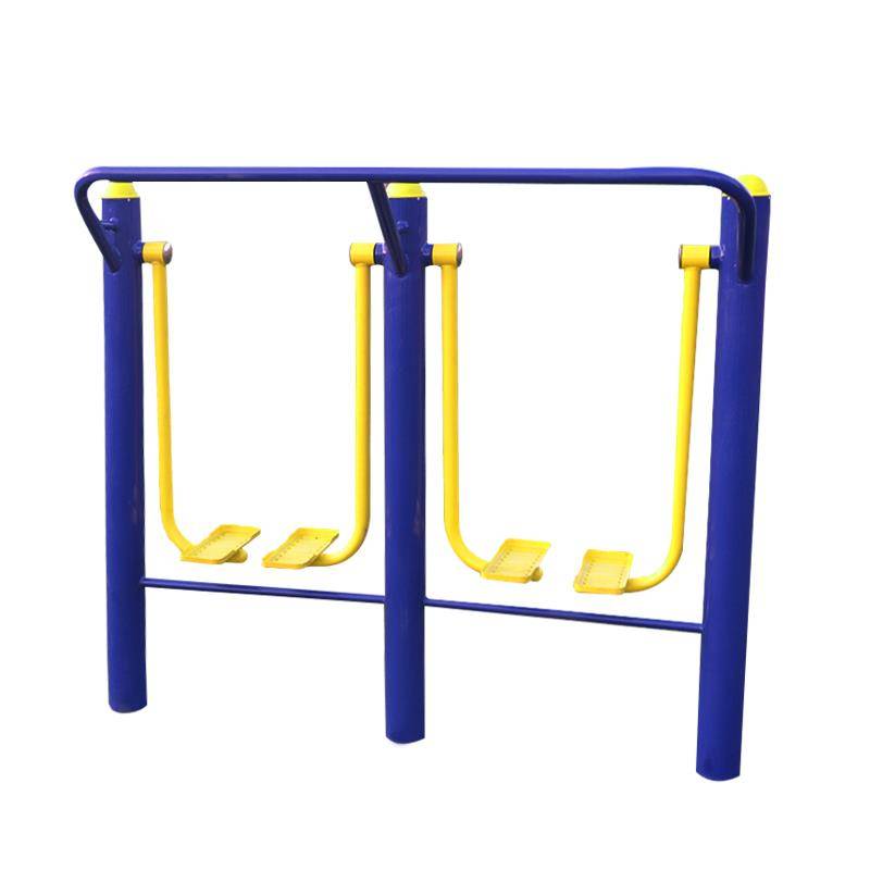 Plaza outdoor double bar community Qiuqian outdoor fitness equipment exercise seven -in -one new national standard package park