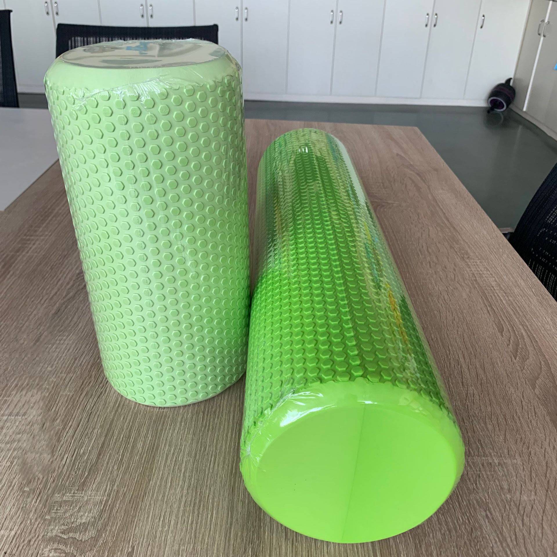Floating -point foam shaft EVA60CM roller muscle relaxation 45cm fitness massage wolf tooth rod 90cm extended solid solid solid