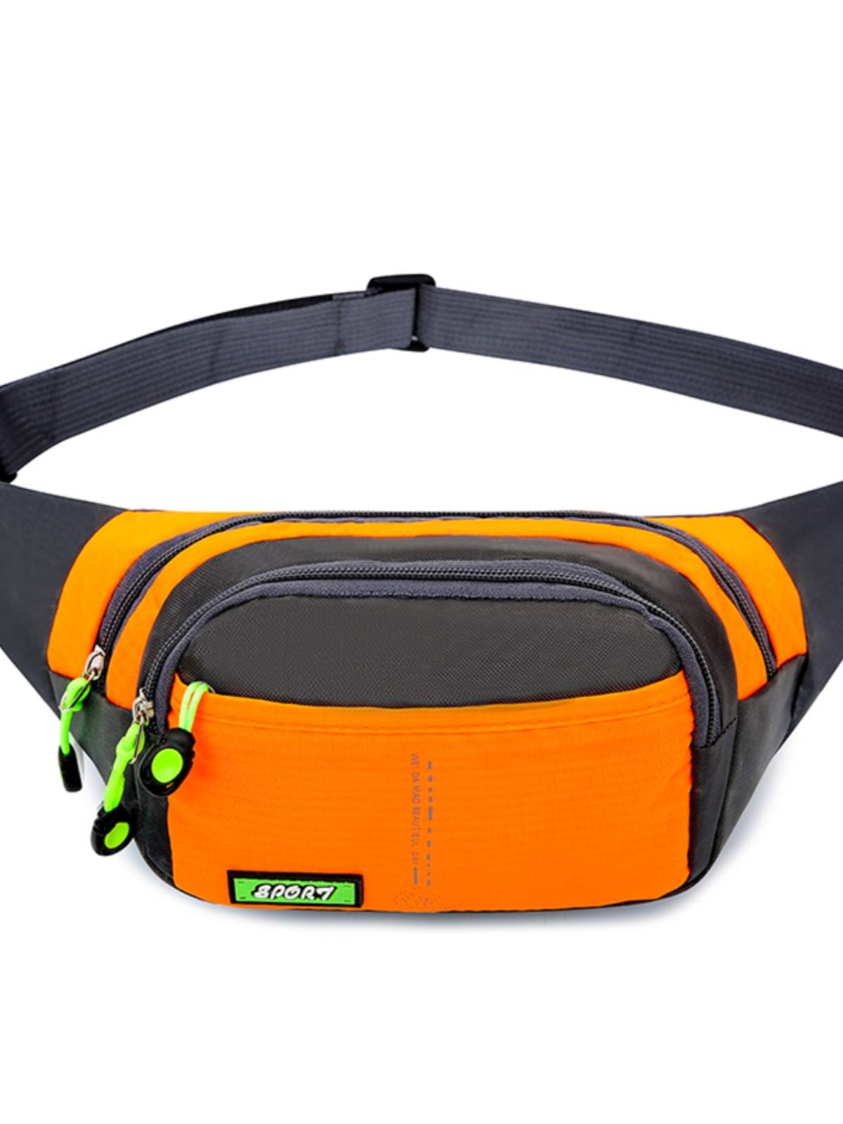 Travel running simple outdoor cycling large -capacity multi -layered pocket waterproof lightweight custom printing gas station collecting money