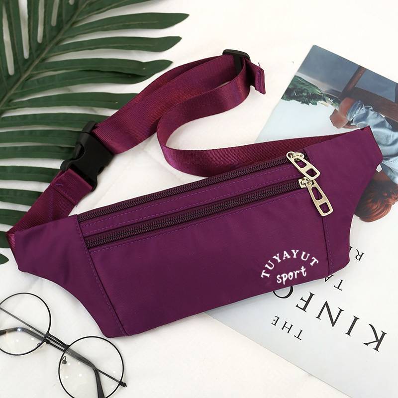 Outdoor running equipment sports pocket bag new fitness mobile phone bag invisible personal men's multi -functional waist bag