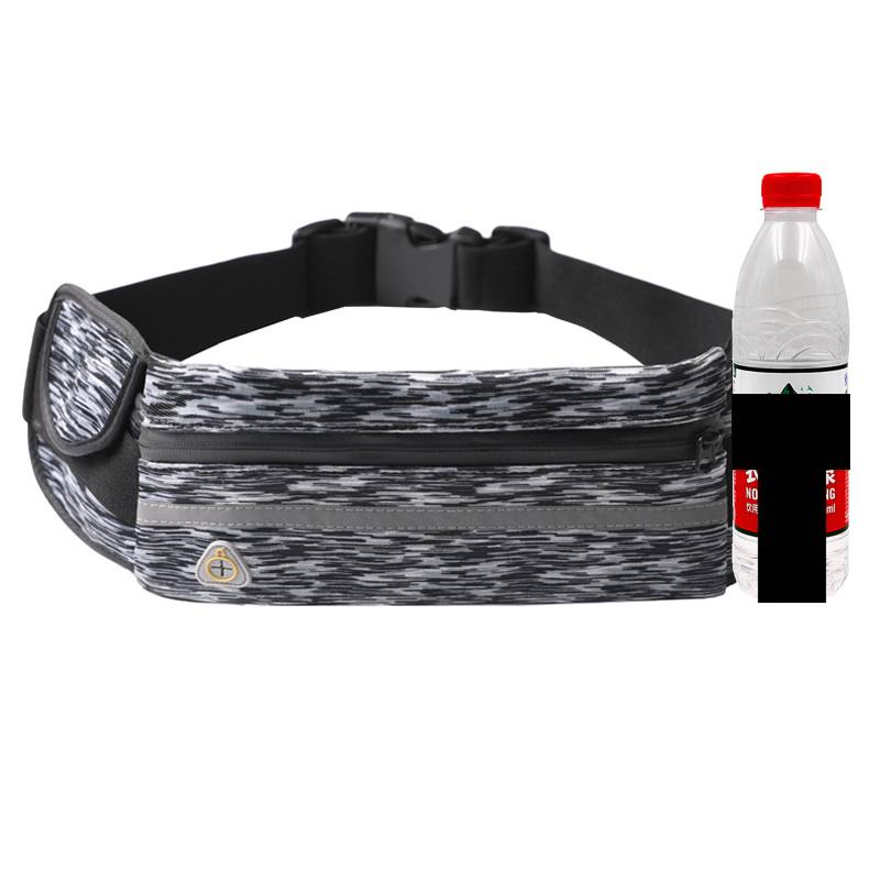 A running phone with a male and female sports kit with a small invisible belt bag in 2023