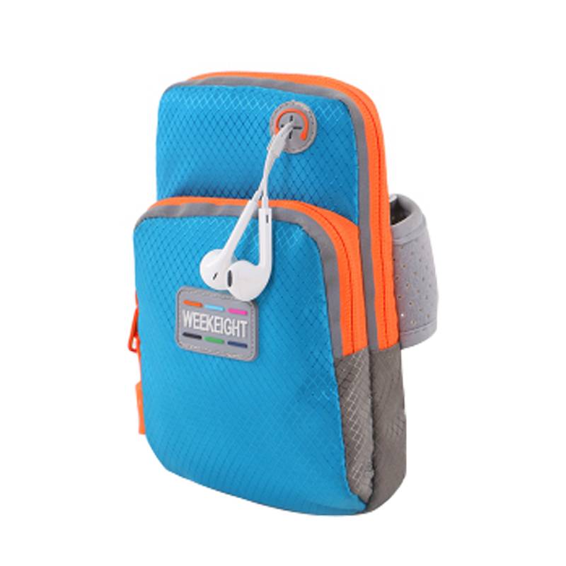 Running mobile arm bag, reflecting hand bag, general wrists bag, sports man's arm kit