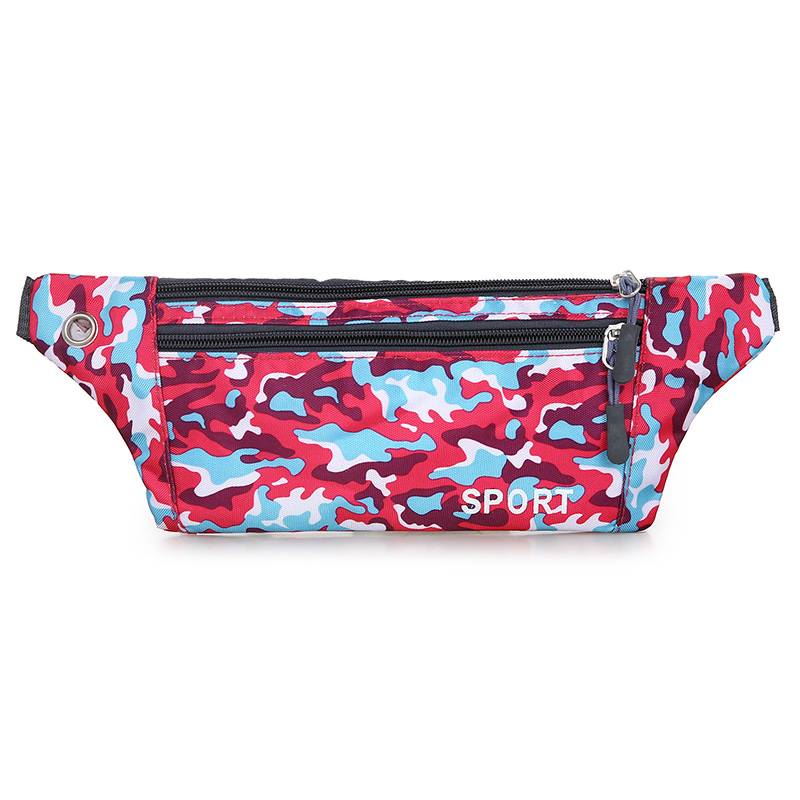 New sports waist bag running mobile phone bag men's and female multi -function outdoor equipment marathon ultra -thin stealth bag belt bag