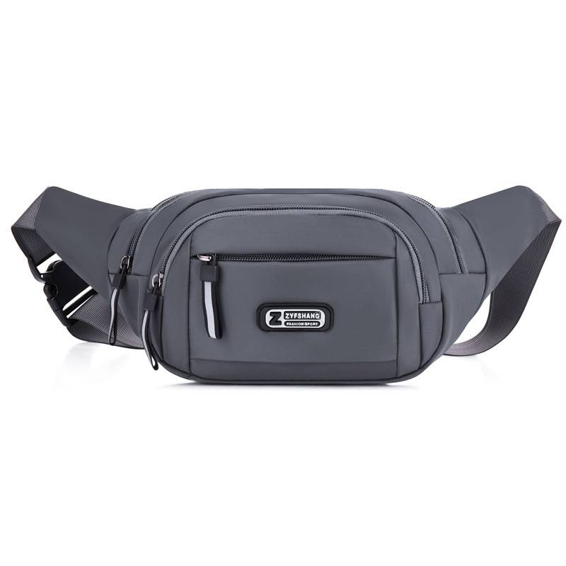Wastebao Men's Shoulder Backpack 2024 New Cousin Mobile Phone Waste Pack Large Capacity Work Capital Cashier Handling chest bag