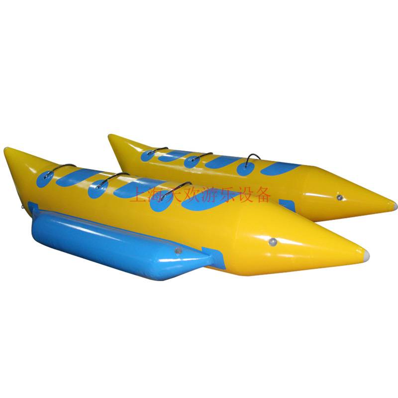 Water inflatable toy banana boat flying fish rotation gyrosco boat duck sofa running stack slide