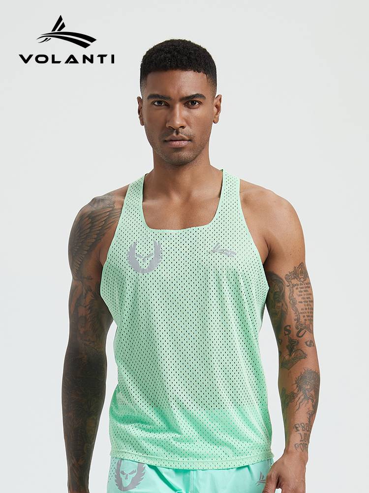 Volanti Wallandi Sports vest, track and field test running fitness training vest quickly light and breathable