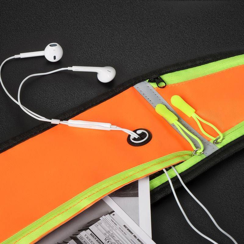Men and women's universal waist bag multi -functional sports outdoor mobile phone bag tourism hidden mobile phone set marathon running bag