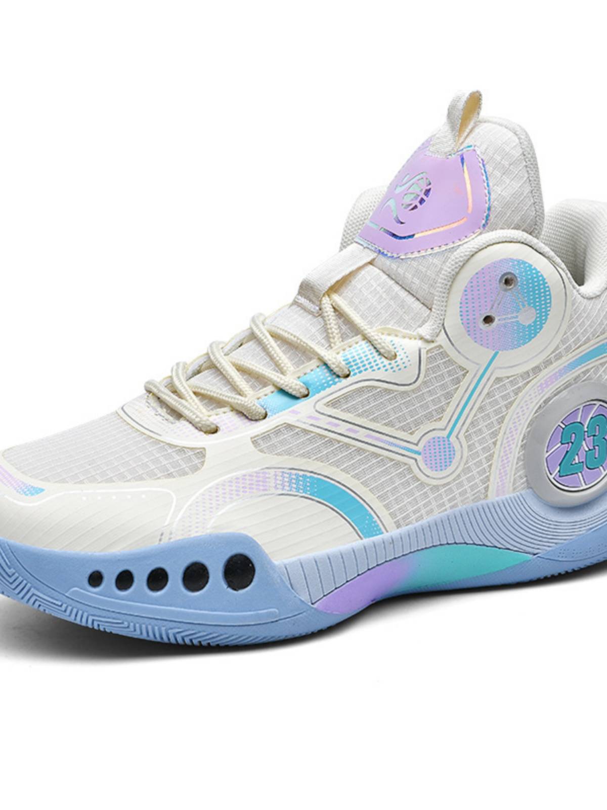 The Li Ning Shoes Men's Boots are sliding through the air to slow down the tremors