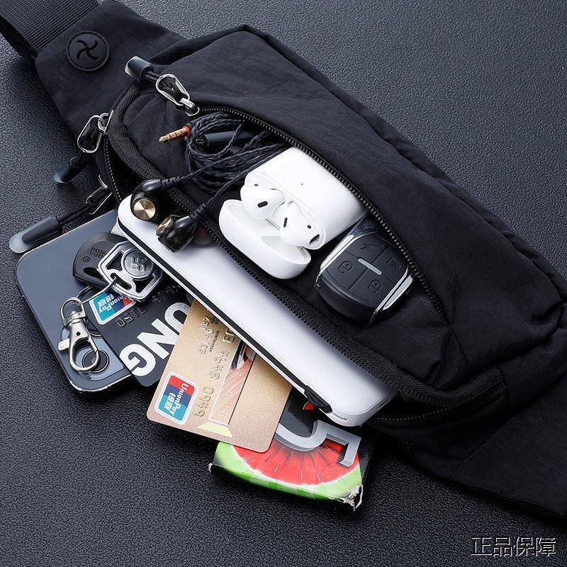 A running phone, a sports bag for men and women, multi-purpose outdoors, waterproof, super thin little belt bag