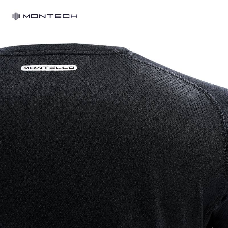 Single -directed outdoor Henry leads a single long -sleeved long -sleeved winter warm anti -static running breathable fast -drying T -shirt