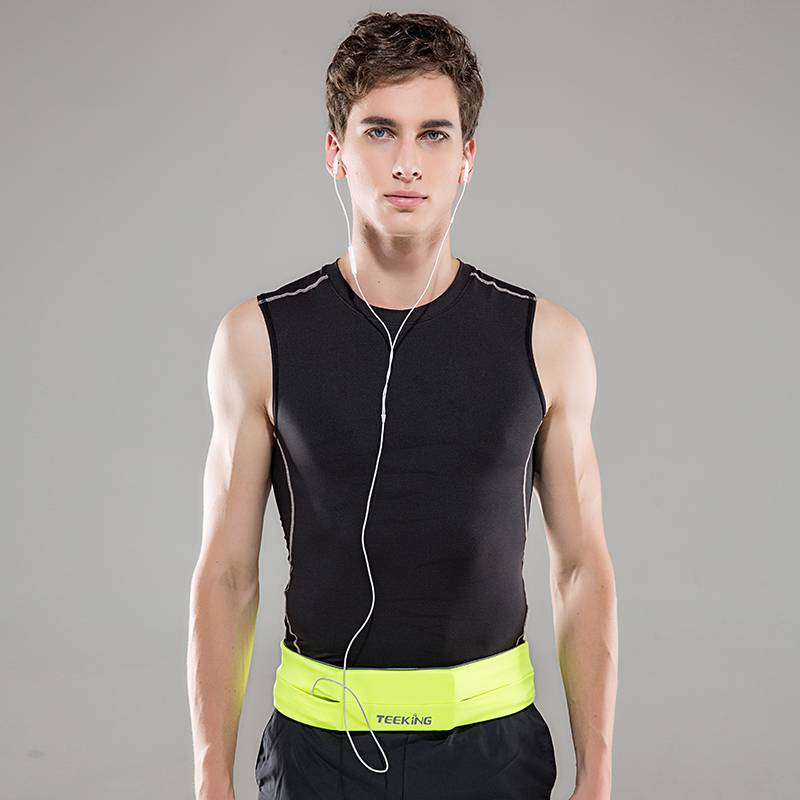 Teeking Outdoor Running Belt is suitable for iPhone Xiaomi Huawei mobile phone waist bag elastic sports package