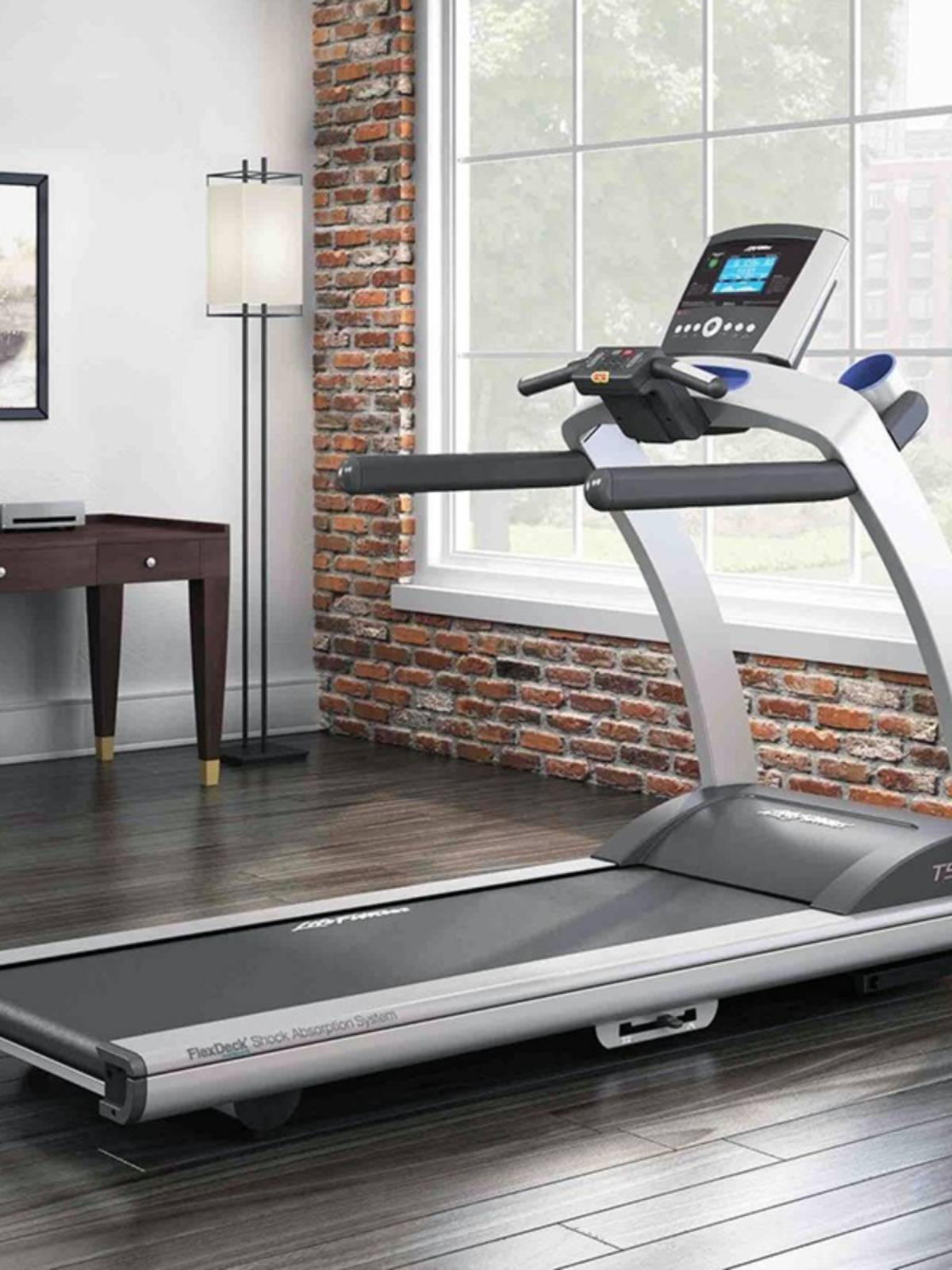 LIFE FITNESS American Lijian T5 home treadmill intelligent mute shock absorption family fitness equipment