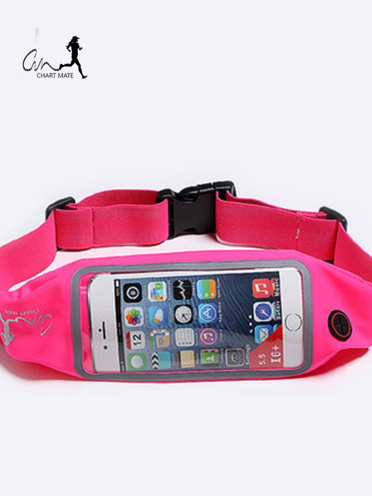 Outdoor running waist bag men and women universal Apple mobile phone touch screen transparent waterproof Huawei OPPO sports bag belt