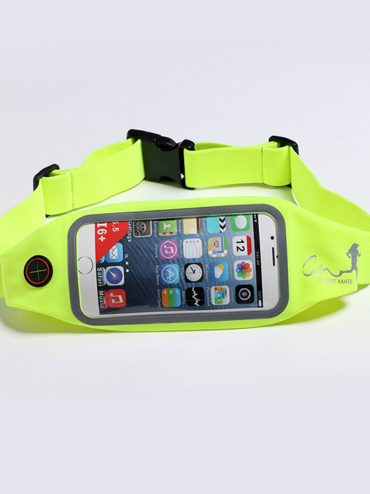 Outdoor running waist bag men and women universal Apple mobile phone touch screen transparent waterproof Huawei OPPO sports bag belt