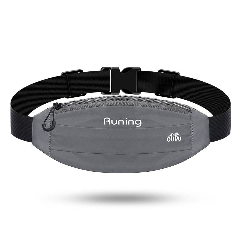 Multifunctional mobile phone waist bag running sports fitness men and women outdoor reflective waterproof hidden marathon small belt