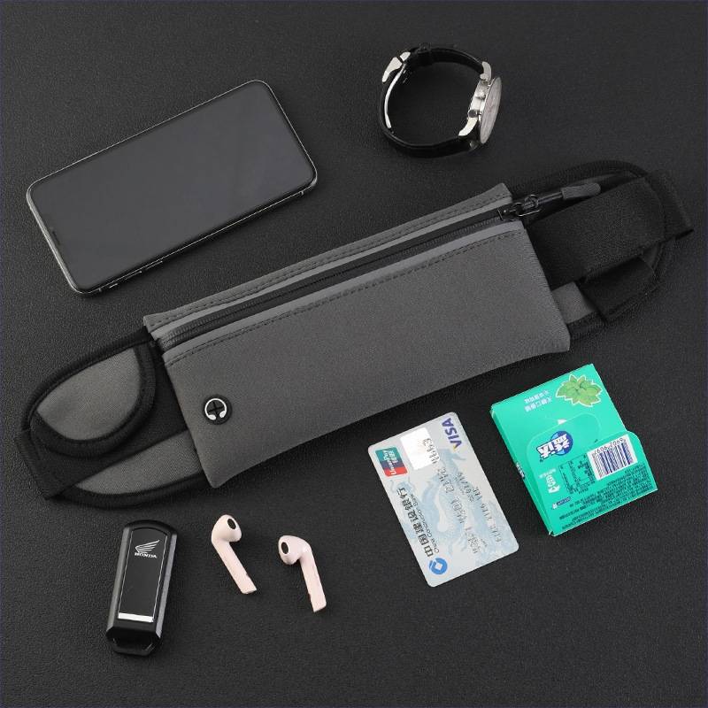 Sports running cashbags, men's phone, women's marathons, with super thin, invisible belts