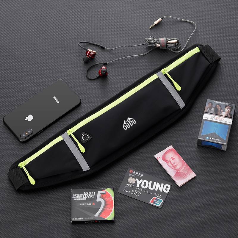 Sportsback bag, waterproof cell phone bag, general invisibility for both men and women, and a small exercise belt bag
