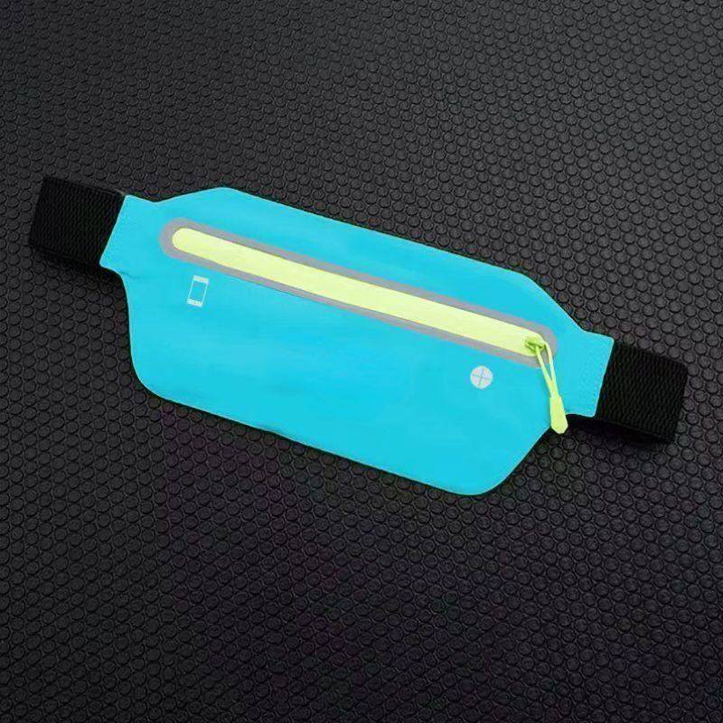 The new women's work running pocket bag men's wear -resistant riding waist bag men and women thin small belt 2024 travel