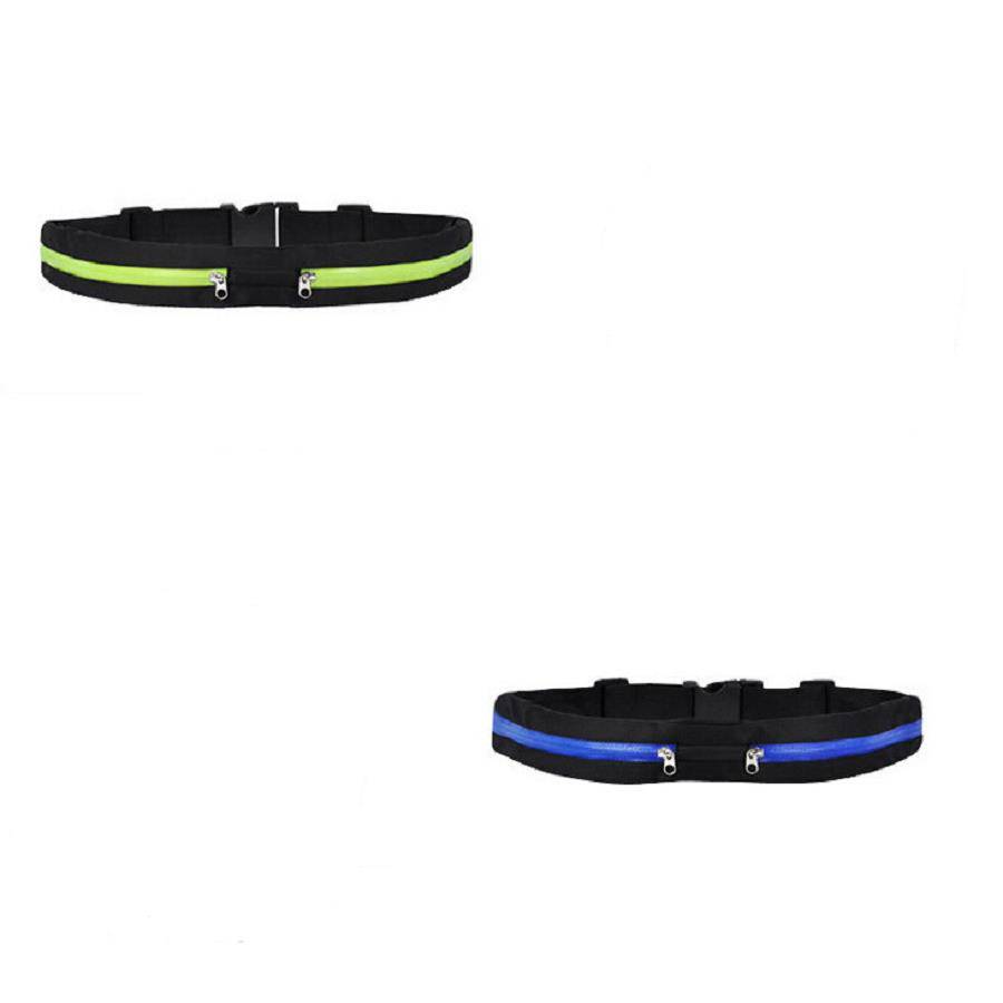 Outdoor Elastic Sports Waste Bag Fitness Running Cycling Waste Waterproof Waterproof Waterproof mobile phone Invisible waistpack Douyin Explosion