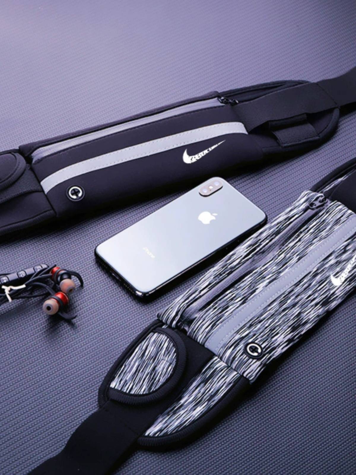 Sports kettle waist bag and general multi-purpose marathon exercise super-invisible waterproof belt