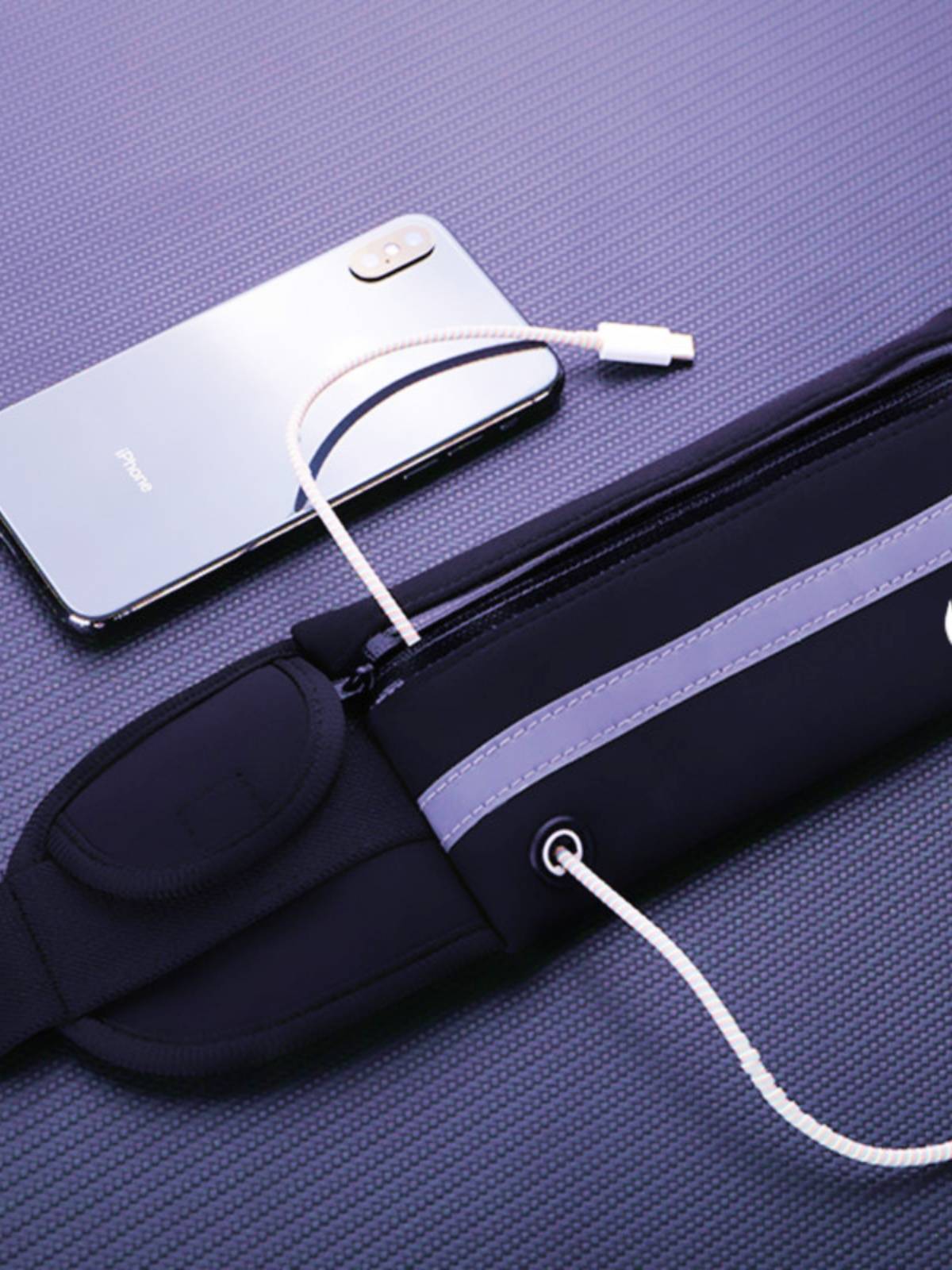 Sports kettle waist bag and general multi-purpose marathon exercise super-invisible waterproof belt