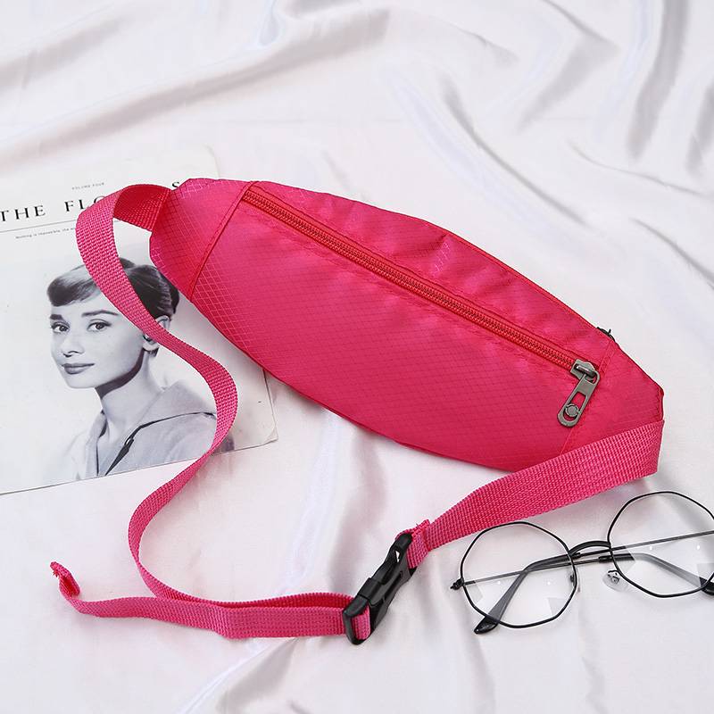 New Japanese and Korean sports running waist bag women's mobile phone casual men's marathon equipment belt multifunctional waterproof bag