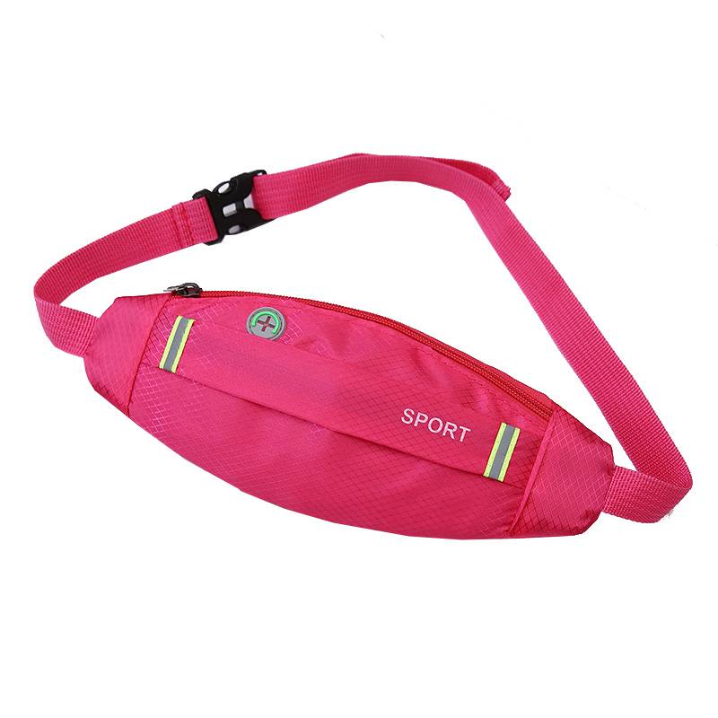 New Japanese and Korean sports running waist bag women's mobile phone casual men's marathon equipment belt multifunctional waterproof bag