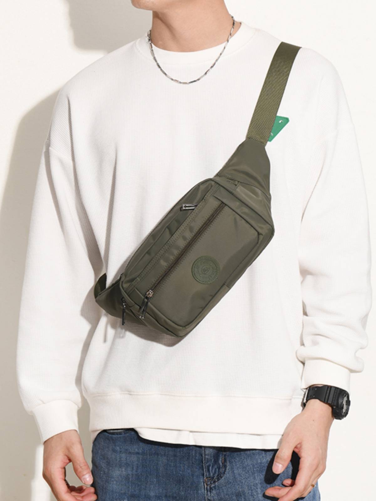 Outdoor work collecting money running mobile phone pocket bag men's construction sites to do large -capacity new women's business tool packages