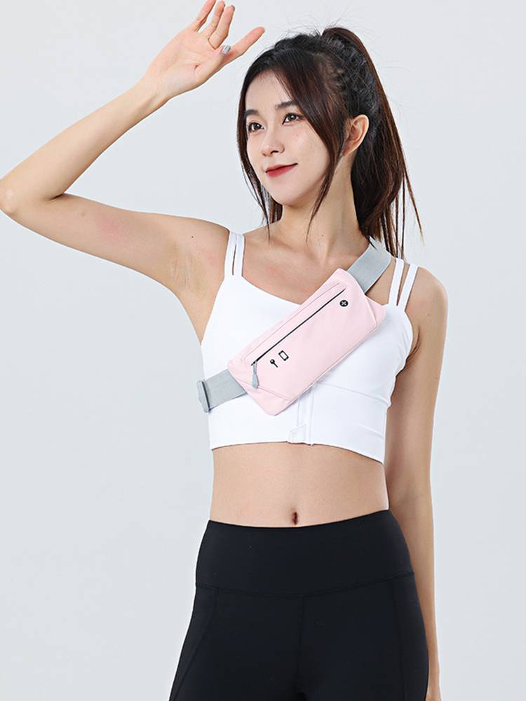 2024 new sports running pocket bag chest and waist dual -use lightweight outdoor mountaineering mobile phone bag men and women universal