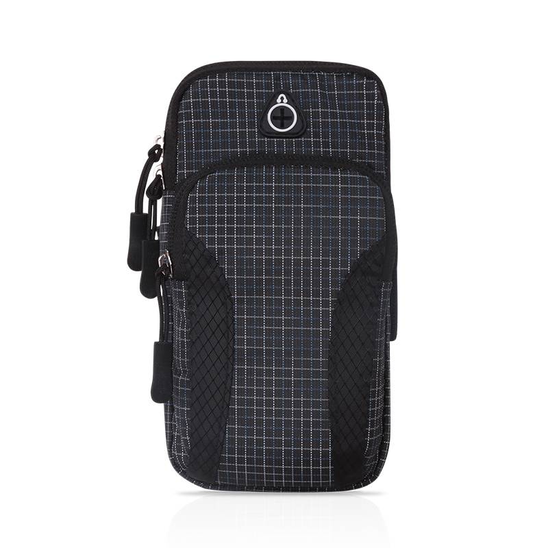Running mobile phone arm bag, sports arm bag, hand wrist bag, G.G.G. headset, recreational multipurpose mobile phone bag