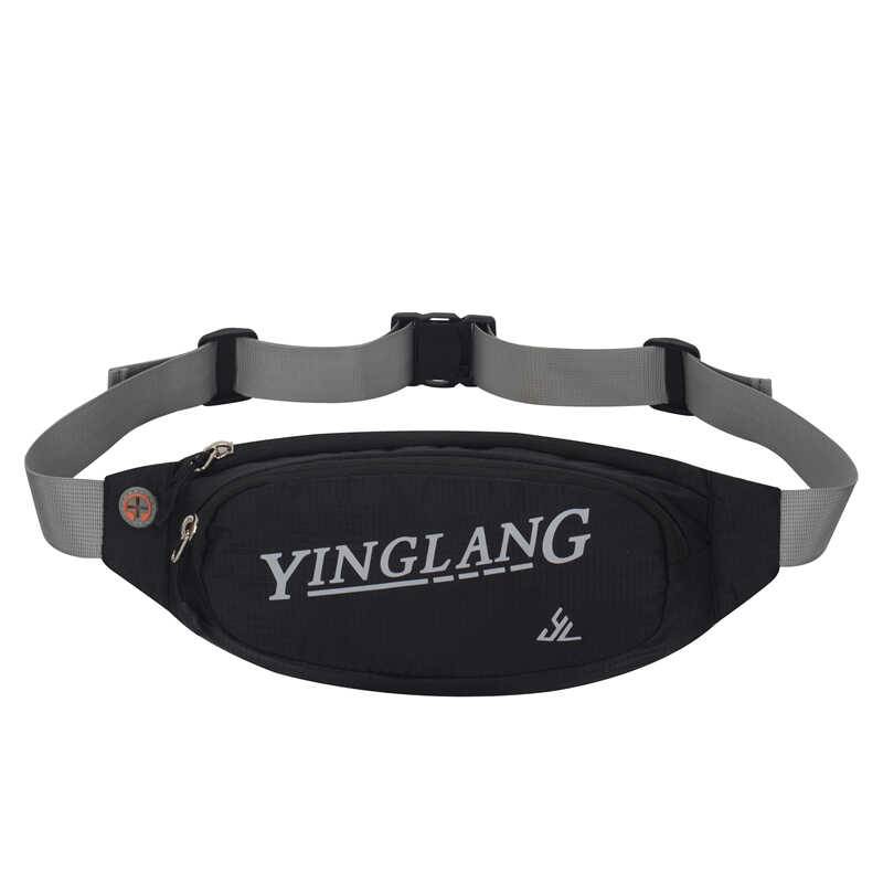 2024 new men's and women's outdoor sports running fitness waterproof pocket bag Persevened mobile phone bag hiking travel small chest bag