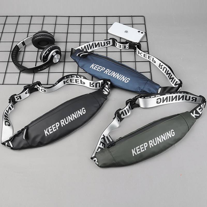 A sports cash bag with a multi-purpose outdoor waterproof mobile phone with a male and female marathon equipped with a slant belt
