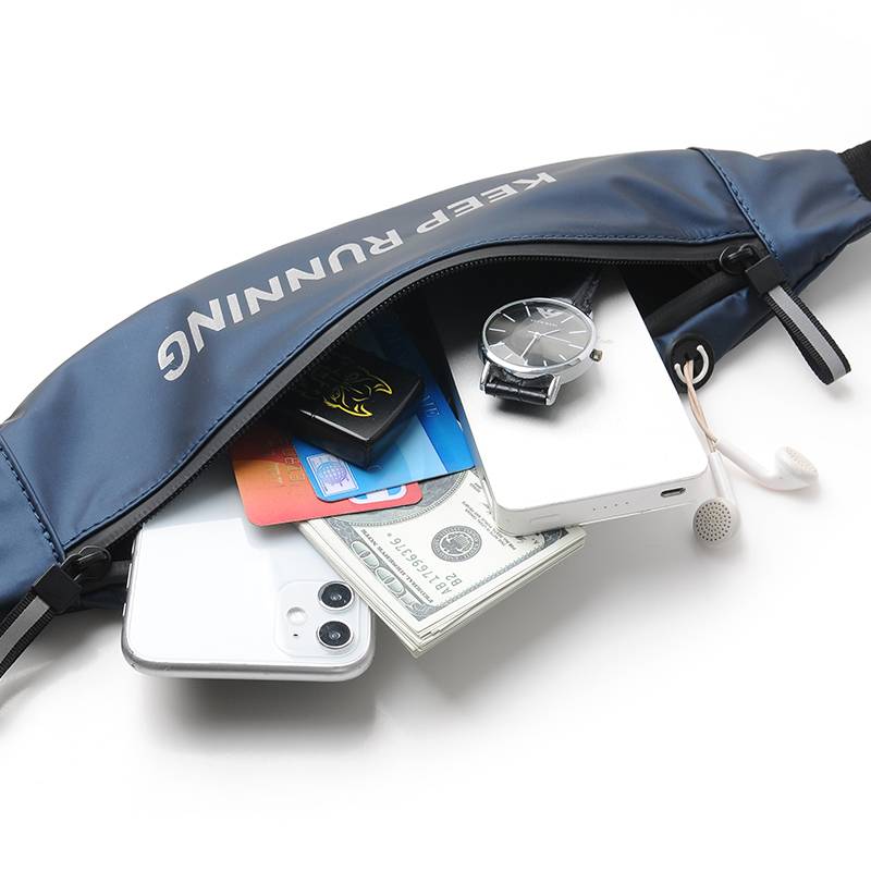 A sports cash bag with a multi-purpose outdoor waterproof mobile phone with a male and female marathon equipped with a slant belt