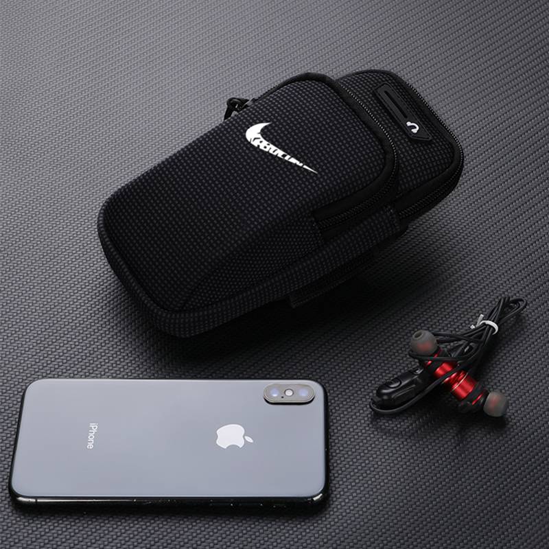 A running mobile arm bag for men and women, a general gym arm bag with apples for waterproof outdoors