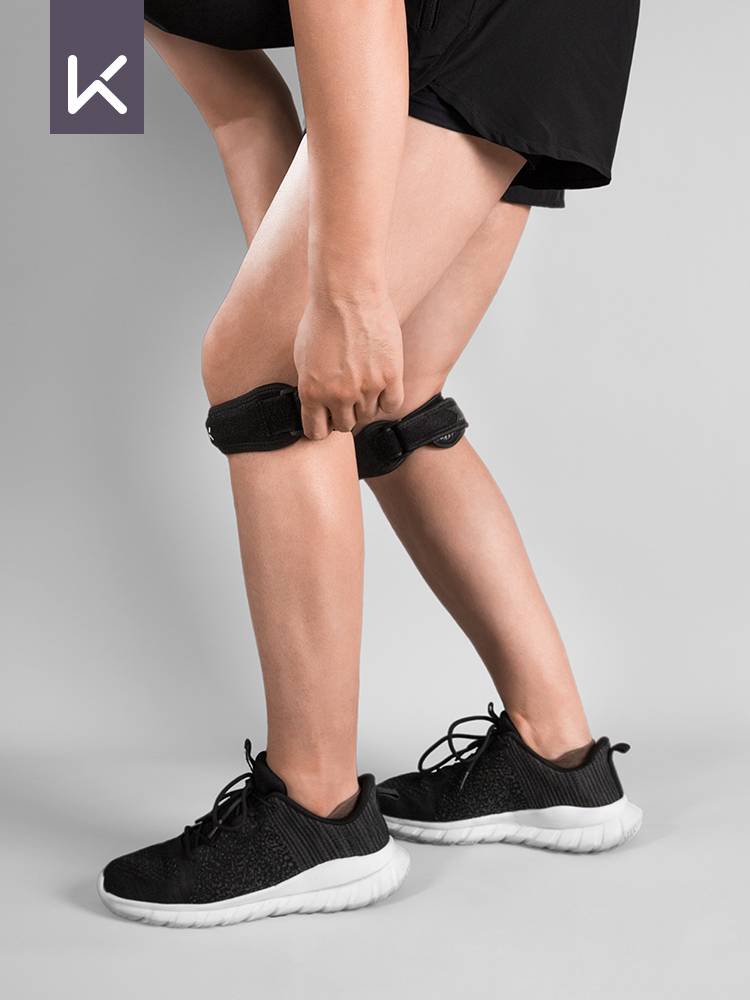 KEEP bone bone with professional sports knee pad running rope skipping female badminton knee half moon board protective sleeve