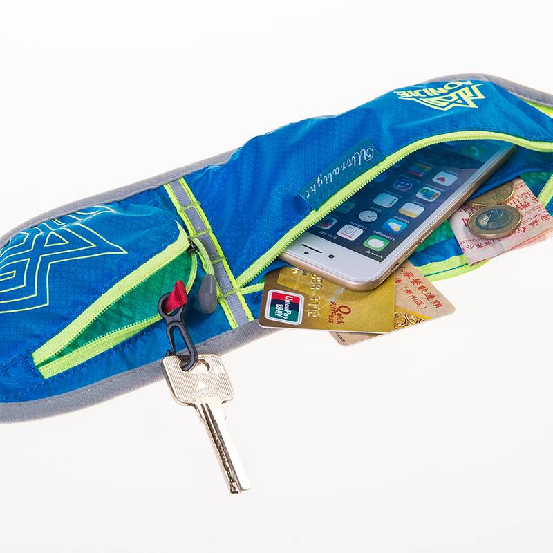 Professional running mobile phone waist bag marathon contest bag ultra -light stealth ultra -breathable personal waterproof sports belt