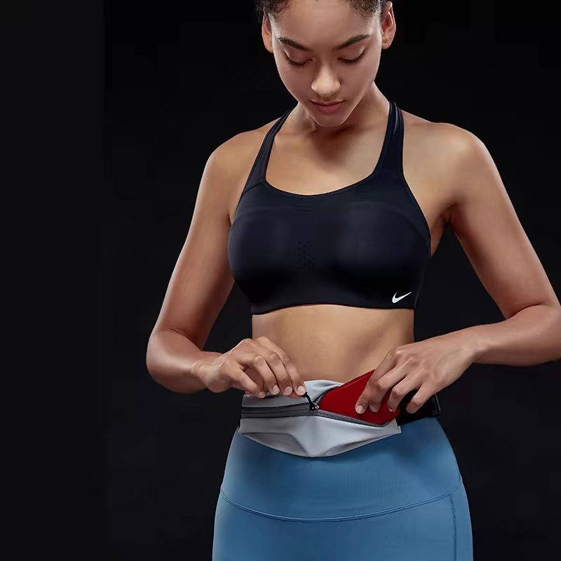 lululemon new sports pocket bag men's and women's outdoor running equipment waterproof elastic reflective reflector personal mobile phone bag