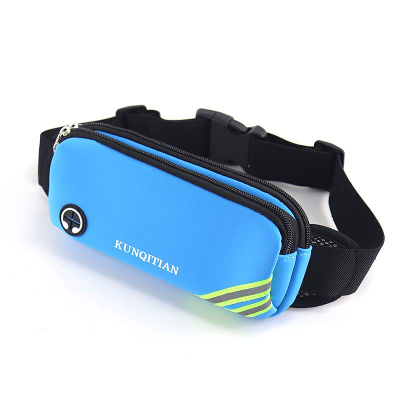 A sports phone bag, a small belt bag, a multi-purpose waterproof ride kit