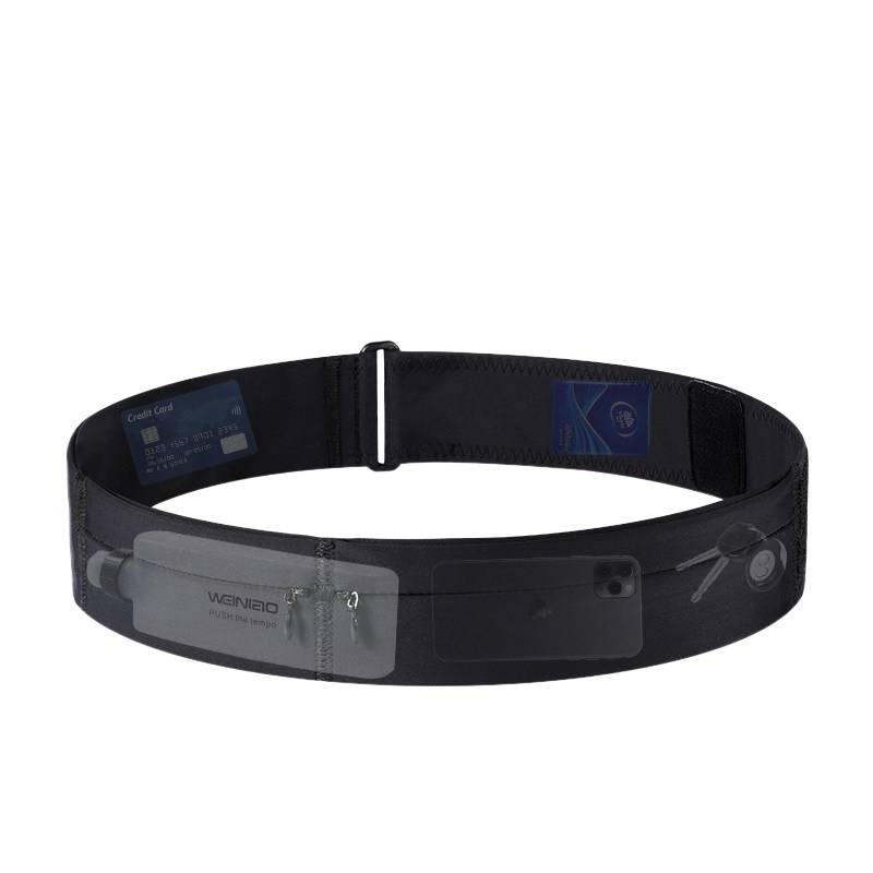 Summer marathon running pocket with kettle men's ultra -thin sports bag invisible fit fitness belt
