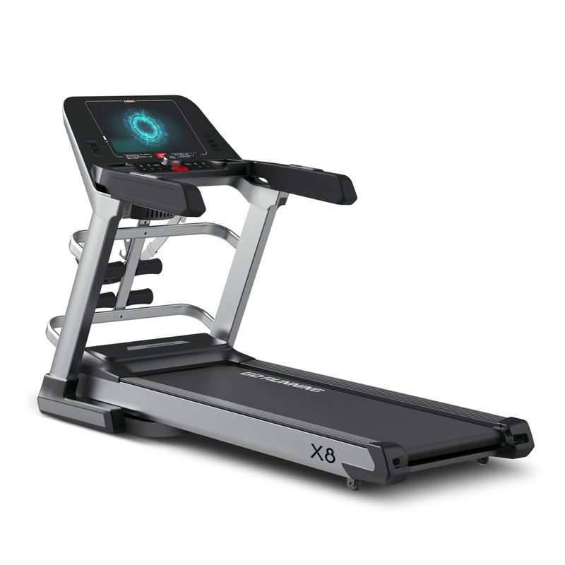 Jiaxian multifunctional treadmill full set of folding sports outdoor large size electric fitness equipment household room new indoor products