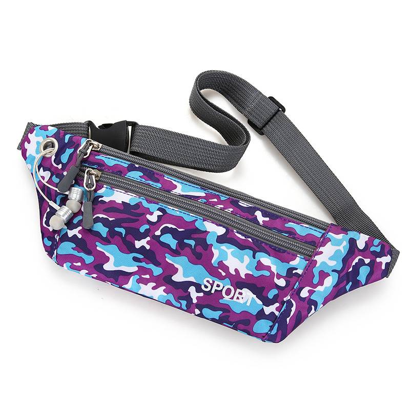 New sports waist bag running mobile phone bag men's and female multi -function outdoor equipment marathon ultra -thin stealth bag belt bag