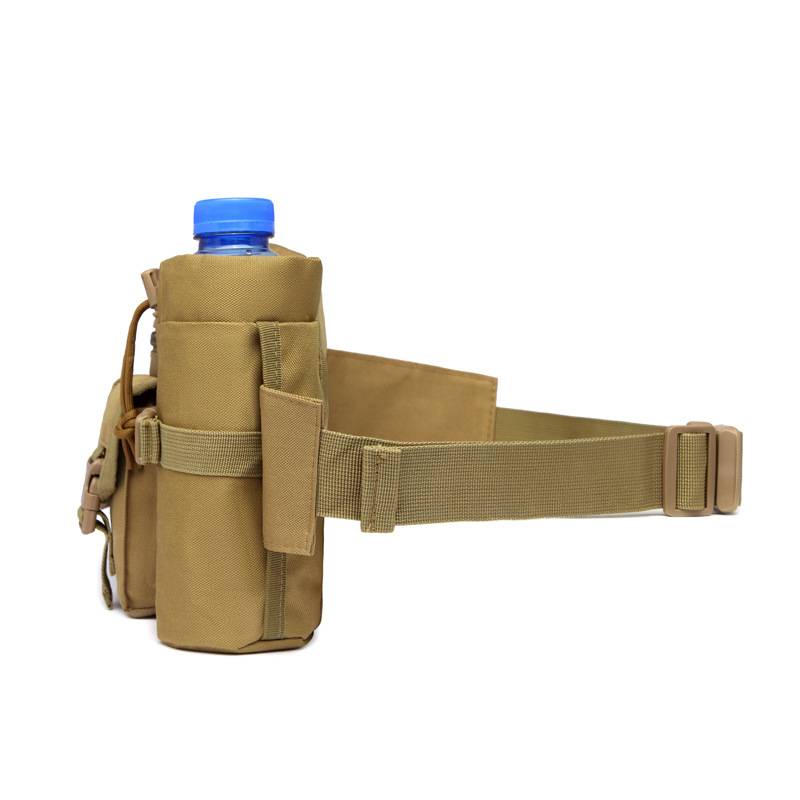 Outdoor running sports waist bag hidden kettle waist bag stickers to prevent theft mobile phone walking tactical pocket