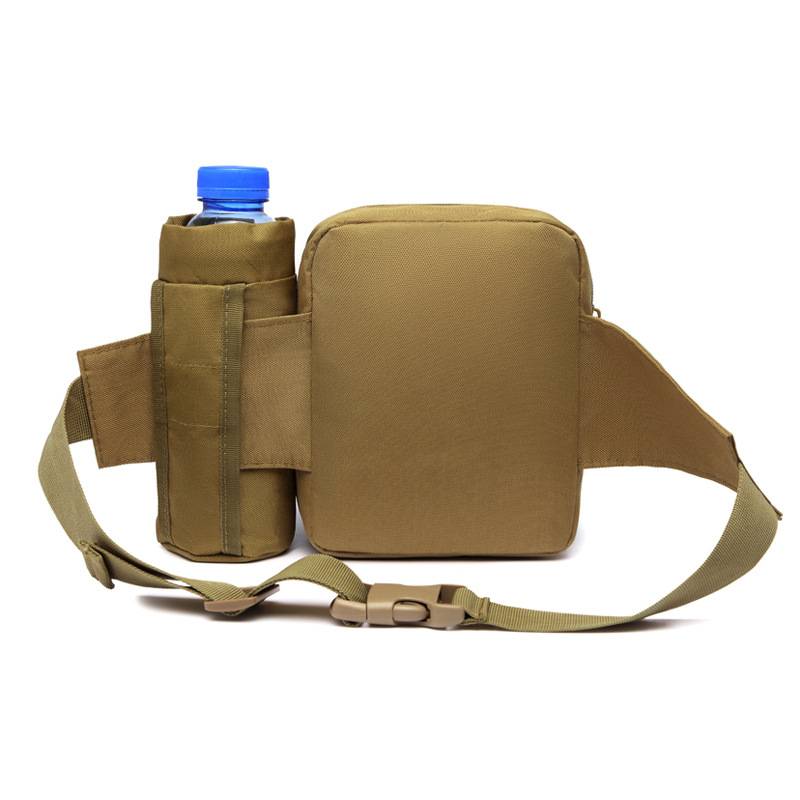 Outdoor running sports waist bag hidden kettle waist bag stickers to prevent theft mobile phone walking tactical pocket