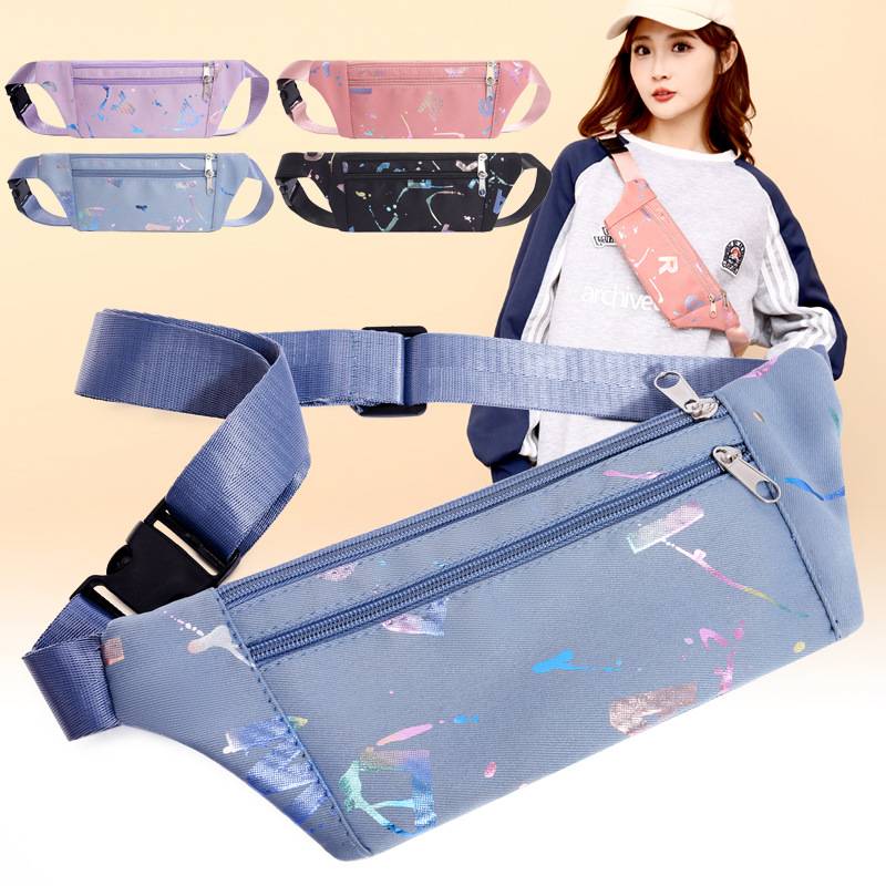 New sports waist bag running fitness mobile phone bag men's multi -function outdoor equipment casual small belt bag collection