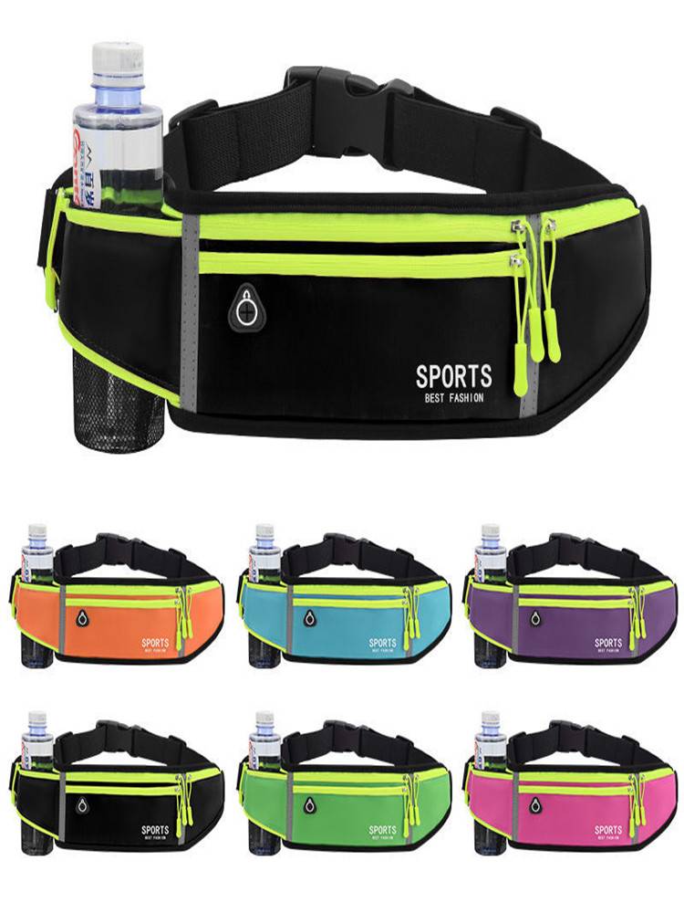 A running mobile bag, a sports bag, and a gym bag, with a light waterproof and invisible belt