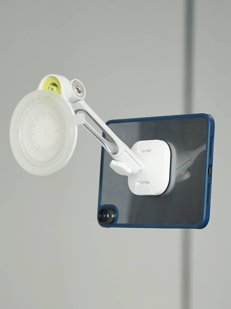 Le De Single Satewriting Furnishing Mobile Phone Panel SnWITCH bedside Extraction Lazy Glass Adsorption Dormitory Circuit Circuit IPAD Portable Screen Multifunctional Support Rider
