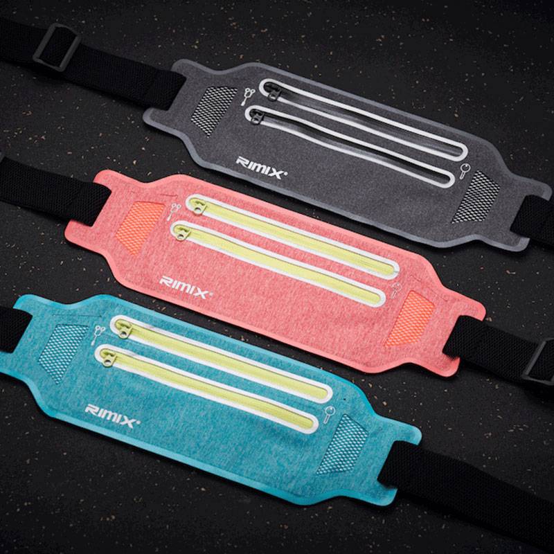 Sports-run waist packs, thin, light, male and female outdoor multi-purpose mobile phone packs, with a small waist bag